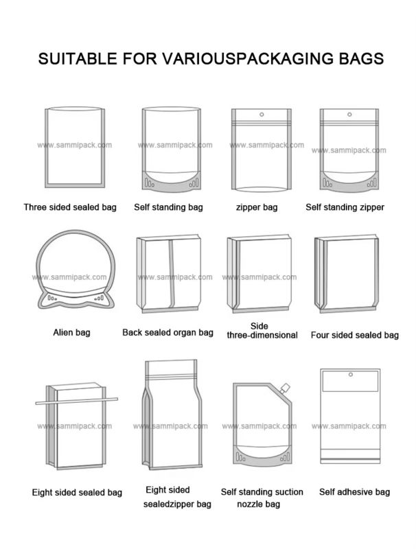 Efisiensi Tinggi Pre-made Stand Up Bag Bag Pick Up Open Fill and Seal Mesin Pengemasan 4 in 1 untuk Kacang / Gula / Kopi / biji-bijian