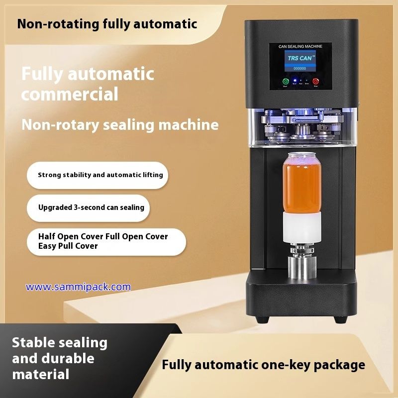 2025 Hot Sale Electric FEST PET Bottle Can Sealer Machine Aluminium Can Sealing for Beverages-for Soda Beer & Juice Can Seal