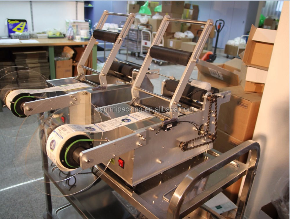 Mesin Pelabel Botol Bulat Semi-otomatis MT50, Pelabel Semi-otomatis, Mesin Label Semi Otomatis