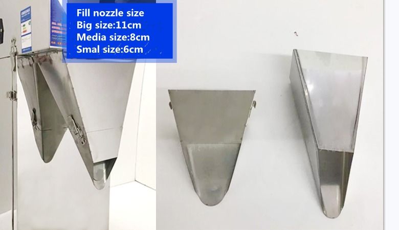 Mesin Pengisi Bubuk Kecil 5KG Pengisi Timbangan Bubuk Sekrup untuk Susu/ Kopi/ Tepung Protein