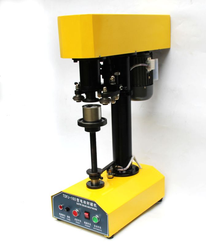 Kualitas tinggi TDFJ-160 Mesin Kaleng Kaleng Mesin Penutup Kaleng untuk Kaleng Bir