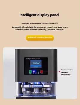 2025 Mesin Penutup Kaleng Berkecepatan Tinggi 3S, Mesin Penutup Kaleng Cerdas untuk Kaleng Soda / Jus / Kopi / Tuna, Harga Grosir