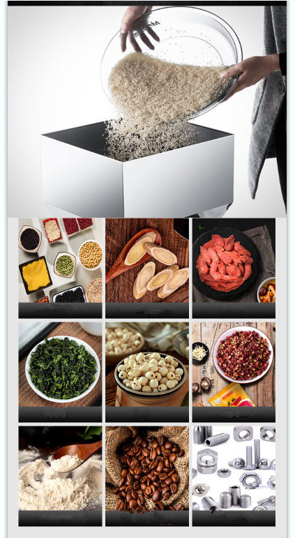 Mesin Pengisi Bubuk Dispensing Teh Kapasitas Besar 100-2500g Mesin Penimbang Semi Otomatis