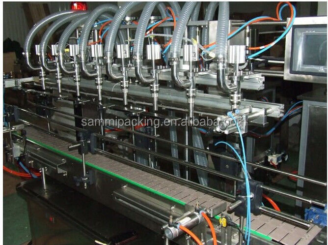 Lini Pengisian, Penutup, dan Pelabelan Botol Mesin Produksi Otomatis untuk Jus Jeruk, Mesin Air, Minyak, Baja Tahan Karat