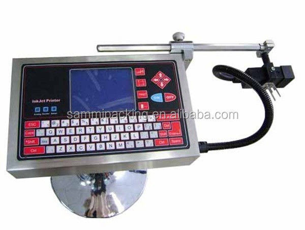 Touch Screen Inkjet Variable Data Printing Machine/Printer Kartu PVC Murah/Printer Inkjet Logo