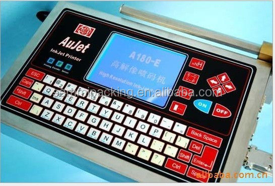 Touch Screen Inkjet Variable Data Printing Machine/Printer Kartu PVC Murah/Printer Inkjet Logo