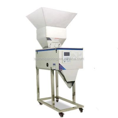 Vibration Tea Weighing Machine, Semi Auto Powder Filling Machine Untuk Tas Teh