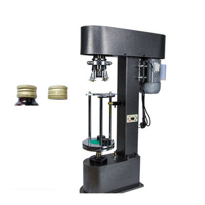 High Precision Semi Automatic Ropp Capping Machine Untuk Botol Wiski Anggur Tutup Aluminium