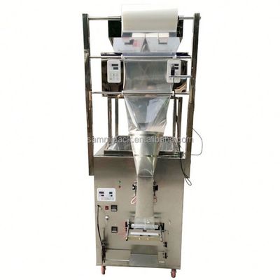 Otomatis 500-1000g Double Head Flour and Wash Powder Filling Machine Menimbang dan Kemasan Kantong untuk Makanan