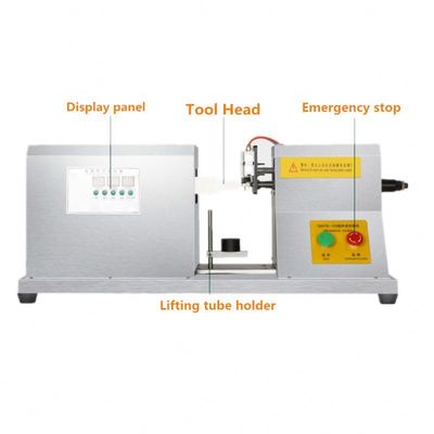 Meja Ultrasonik Mesin Pemotongan dan Sealing, Cosmetic Tube Sealer Dengan Printer Tanggal