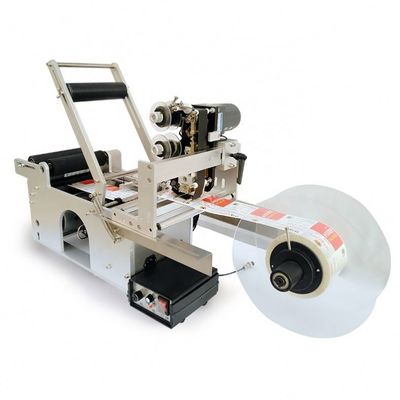 Mesin Label Kemasan 220V, Mesin Label Sticker Adhesive Dengan Printer Tanggal