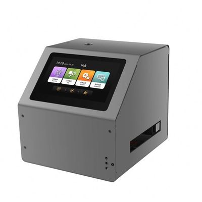 Smart Static Desktop Bottle Batch Coding Machine Dengan Layar Sentuh