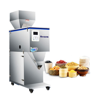 220V Mesin Automatic Weighing Packing Untuk Biji Teh Partikel Garam 3000g
