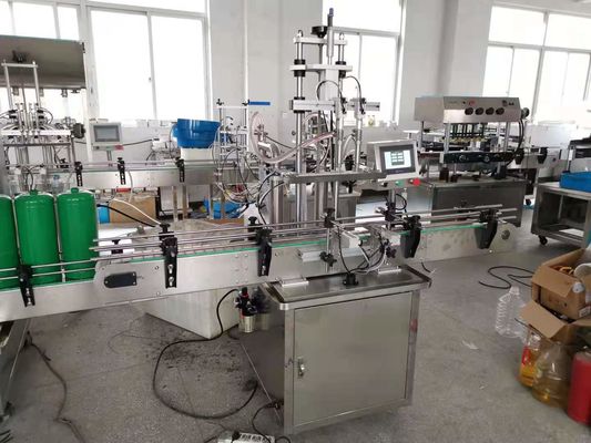 Mesin Penuh Botol Cairan dan Mesin Pelabelan Otomatis