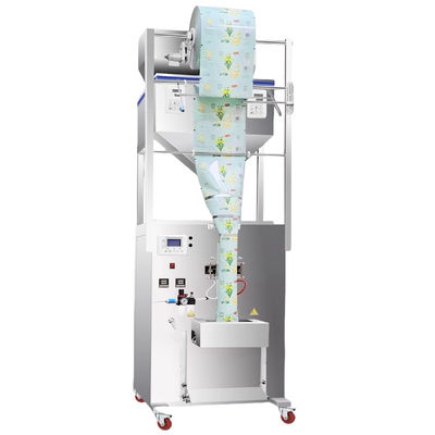 Multifunctional Doublehead Sugar Filling Coffee Beans Weighing Packing Machine 500g 1000g 450*470*1750MM Komoditas