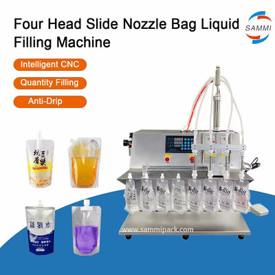 Mesin Penuh Digital Listrik Semi-otomatis Spout Pouch untuk Makanan dan Minuman