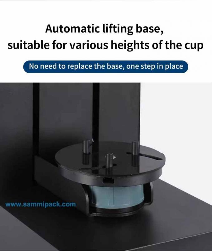 Mesin Segel Listrik Untuk Pengoperasian Mudah Makanan Kaleng Industri, Makanan Ringan, Teh, Tutup Kaleng Kertas 2