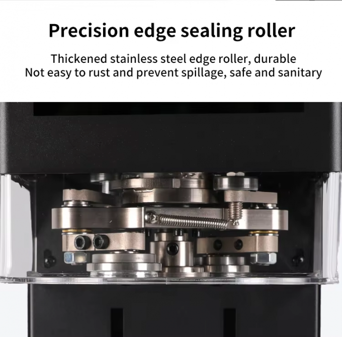 Mesin Segel Listrik Untuk Pengoperasian Mudah Makanan Kaleng Industri, Makanan Ringan, Teh, Tutup Kaleng Kertas 5