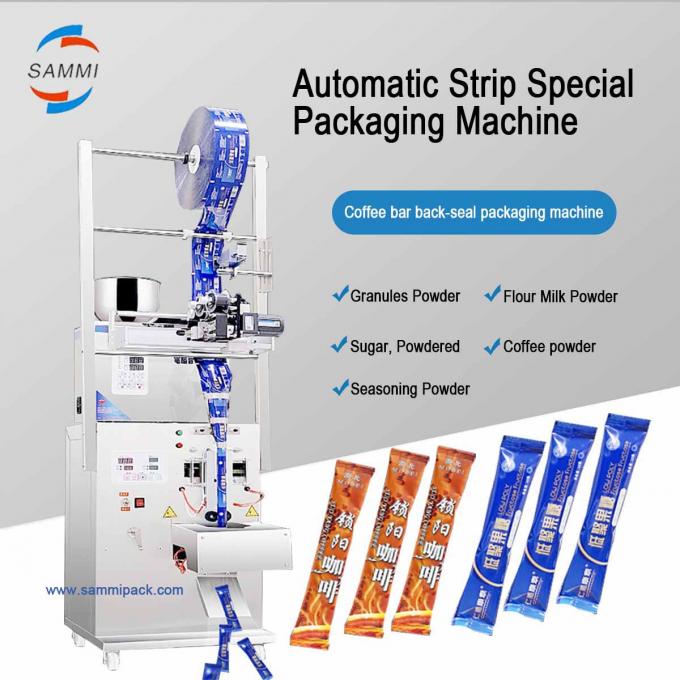120.000 Kg Single Brutal Weight Paper Packaging Material Tea Powder Packing Machine Dengan Hot Stamp Coder 0