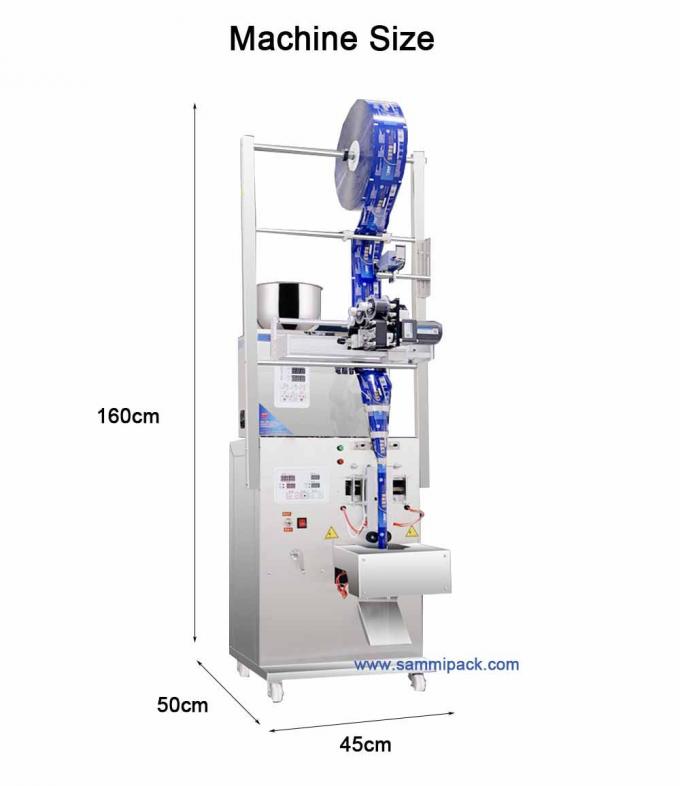 120.000 Kg Single Brutal Weight Paper Packaging Material Tea Powder Packing Machine Dengan Hot Stamp Coder 3