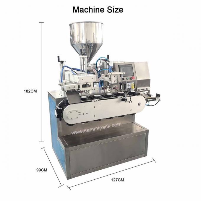 Kosmetik Krim Salep Plastik Soft Tube Hose Filler Sealer Mesin Pengisian dan Sealing 2