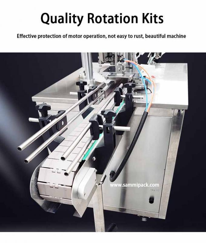 Mesin Penyegel Penutup Meja Otomatis Untuk Kaleng Susu Bubuk Cat Minuman Makanan Sarden Tuna 3