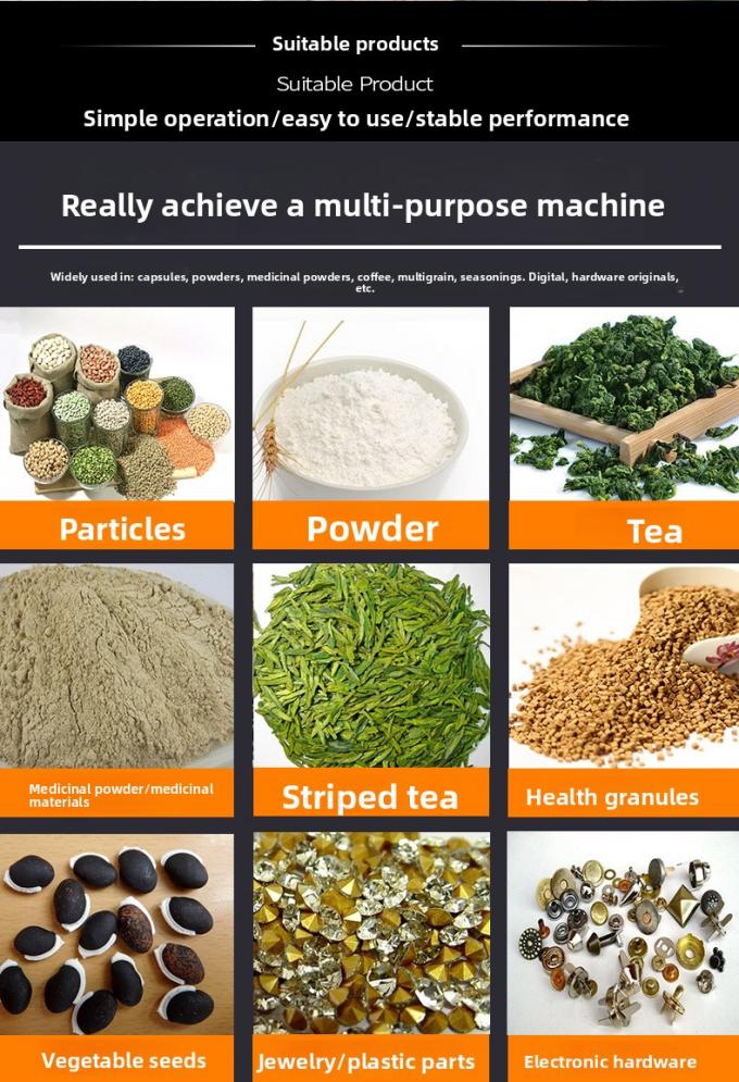 Mesin Kemasan Multifungsi Piring Popcorn Chin Chips Nut Flour 9