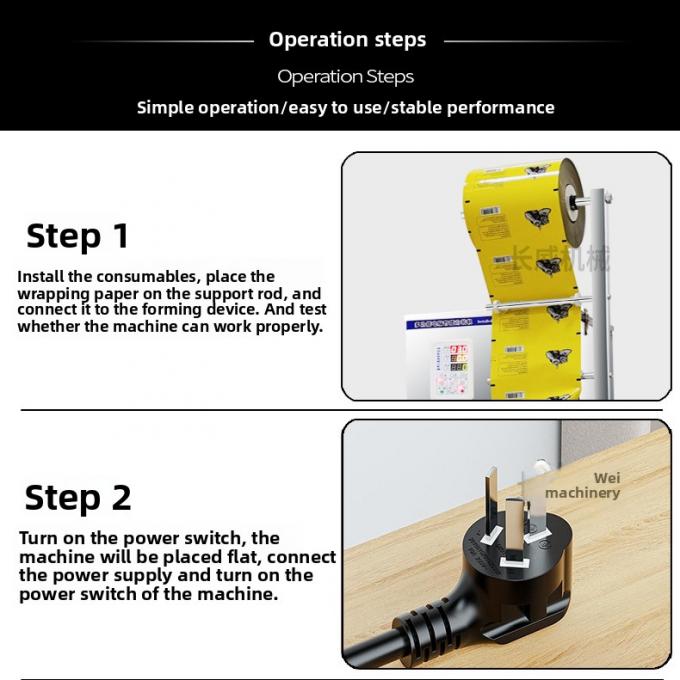 Mesin Kemasan Multifungsi Piring Popcorn Chin Chips Nut Flour 20