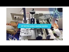 Keakuratan tinggi Top Sale MT-60 Top Flat Surface Labeling Machine untuk tutup botol