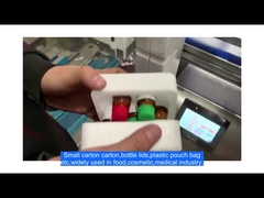 Mesin label botol permukaan datar mesin stiker otomatis mesin label kantong