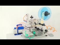 Tidak ada mesin label kemasan gelembung udara permukaan datar dengan printer tanggal