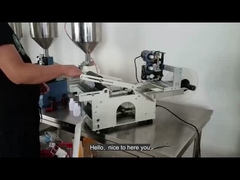 Mesin Penanda Stiker Adesif Semi-Automatik Untuk Botol Bulat